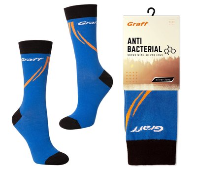 Шкарпетки утеплені антибактеріальні - синій - 39-42 063 фото